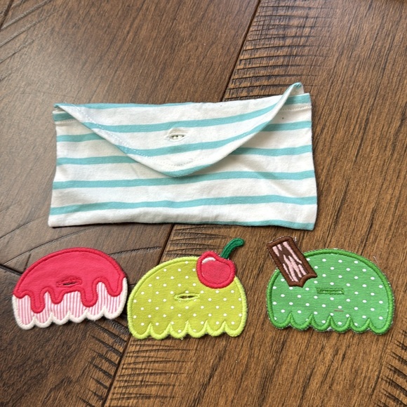 Mini Boden ice cream sundae embroidered shirt - Picture 5 of 5